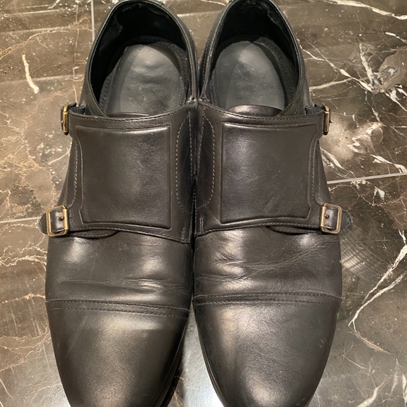 Aldo Black Mens Dress Shoes - Picture 4 of 5